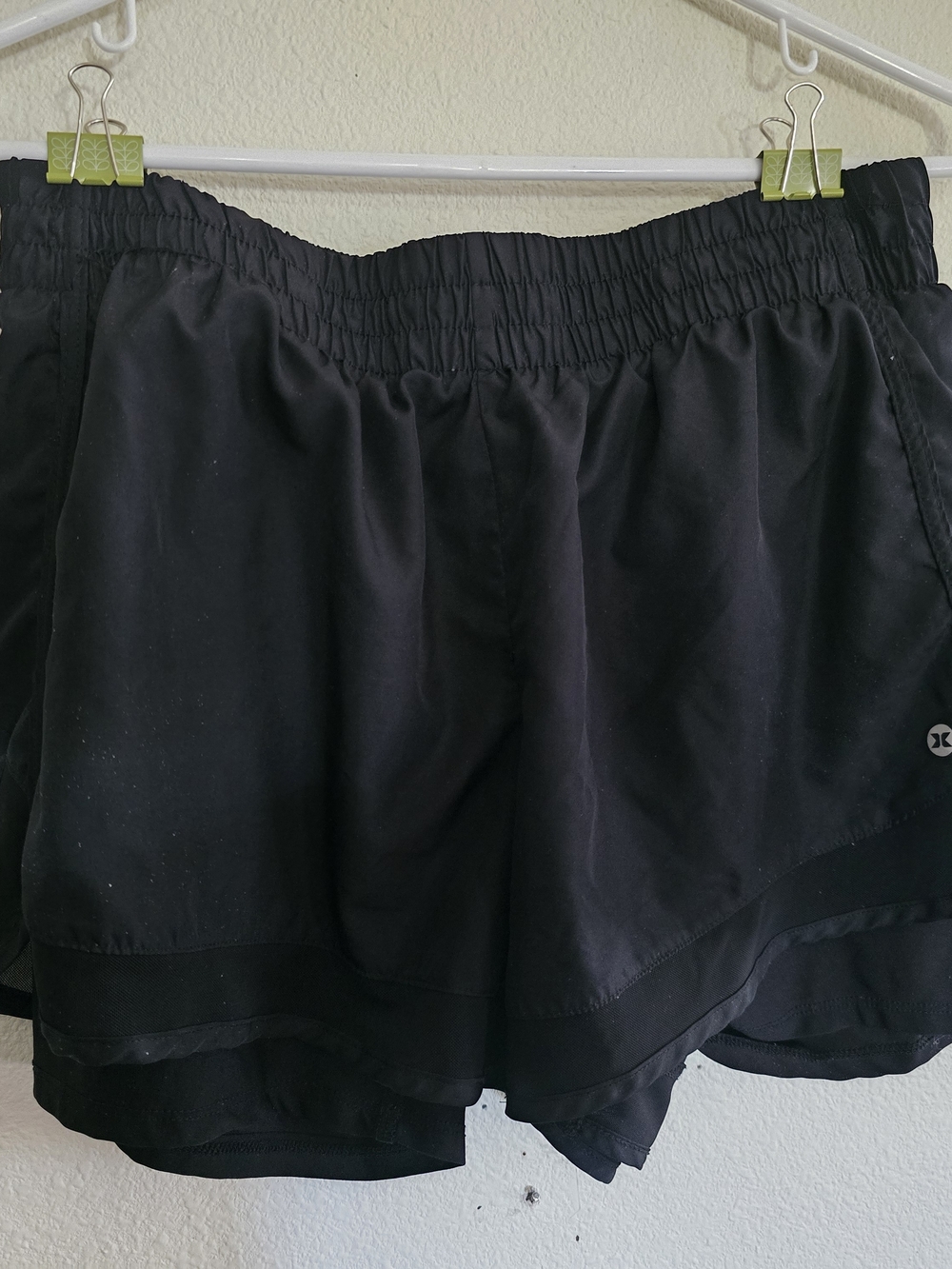 RBX Black Women's Athletic Shorts